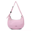 Nylon Crossbody Gym Bag with Yoga Mat Carry System Pink color SKU reference