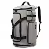 Large Oxford Sport Backpack with Shoe Compartment Gray color SKU reference