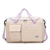 Oxford Travel Duffel with Shoe Compartment and Multiple Pockets Purple color SKU reference