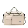 Oxford Travel Duffel with Shoe Compartment and Multiple Pockets Light Green color SKU reference