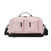 Nylon Gym & Travel Bag with Shoe Compartment Pink color SKU reference