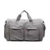 Foldable Gym & Travel Duffel with Multiple Pockets Gray color SKU reference