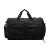 Foldable Gym & Travel Duffel with Multiple Pockets Black color SKU reference