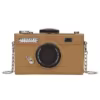Camera-Shape Mini Crossbody Bag Dark khaki color SKU reference