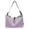 27L Oxford Crossbody Travel Bag with Adjustable Strap Purple color SKU reference
