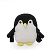 Penguin-Shaped Canvas Mini Crossbody Bag Dark khaki color SKU reference