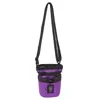 2L Oxford Crossbody Phone Pouch with Adjustable Strap Purple color SKU reference