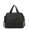 Expandable Oxford Travel Duffel with Dry-Wet Storage Black color SKU reference