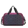 Expandable Oxford Travel Duffel with Dry-Wet Storage Burgundy color SKU reference