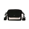 Colorblock Mini Shoulder Bag with Contrast Panels Black color SKU reference