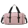 Oxford Travel Duffel with Dry-Wet Pocket and Front Storage Pink color SKU reference