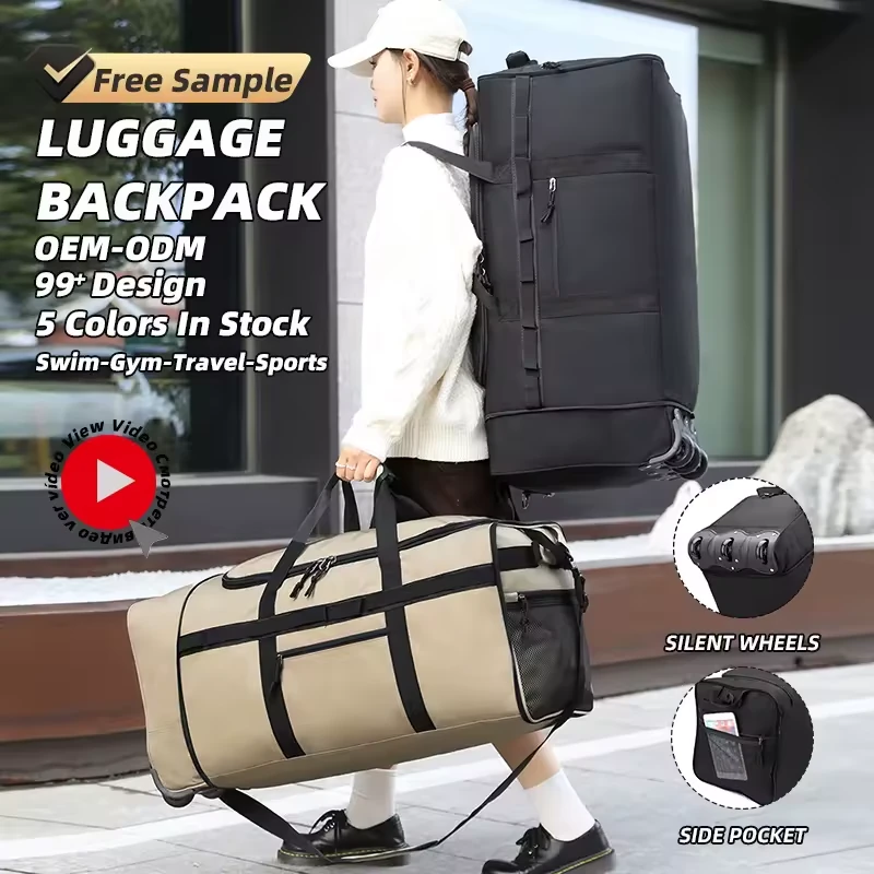 Oxford Rolling Travel Duffel with Front Storage Pocket product reference image