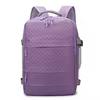 Expandable Oxford Diaper Backpack with Insulated Layer Purple color SKU reference