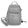 Multi-Pocket Sports & Hiking Duffel Backpack Dark gray color SKU reference