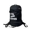 Nylon Hiking Backpack with Adjustable Shoulder Straps Black color SKU reference