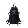 Lightweight Hiking Backpack with Front Bungee Cord Black color SKU reference