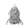 Lightweight Hiking Backpack with Front Bungee Cord Gray color SKU reference