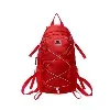 Lightweight Hiking Backpack with Front Bungee Cord Red color SKU reference