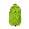 Checkered Nylon Outdoor Backpack with Internal Compartment Green color SKU reference