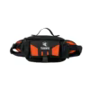 Expandable Oxford Waist Bag with Reflective Zipper Pull Orange color SKU reference
