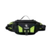 Expandable Oxford Waist Bag with Reflective Zipper Pull Light green color SKU reference