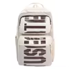 Nylon Student Backpack with Curved Shoulder Straps Beige color SKU reference
