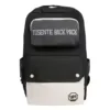 Colorblock Nylon Backpack with Laptop Compartment Black / White color SKU reference