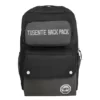 Colorblock Nylon Backpack with Laptop Compartment Black / Gray color SKU reference