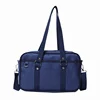Canvas Mini Crossbody Purse with Twin Handles and Shoulder Strap Navy color SKU reference