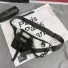 Check-Pattern Polyester Waist Bag with Two-in-One Styling Color option 03 color SKU reference