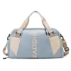 Oxford Travel Duffel with Shoe Storage and Wet-Dry Pocket Light Blue color SKU reference