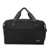 Nylon Travel Duffel with Shoe Compartment Black color SKU reference
