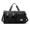 Oxford Sports Duffel with Wet-Dry Pocket and Shoe Compartment Black color SKU reference
