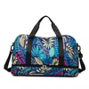 Oxford Travel Duffel with Wet-Dry and Shoe Storage Green color SKU reference