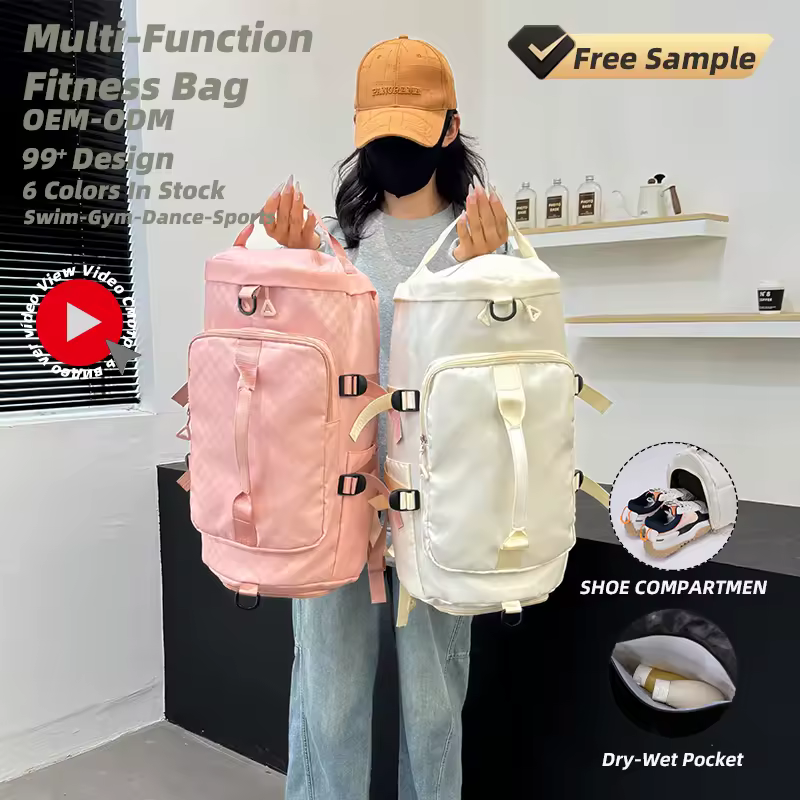 Oxford Sports and Travel Backpack with Side Pockets product reference image