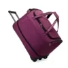Three-Size Foldable Rolling Travel Duffel Purple · reference 2 color SKU reference