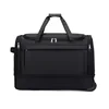 Three-Size Foldable Rolling Travel Duffel Black · reference 3 color SKU reference