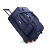 Three-Size Extensible Foldable Rolling Travel Bag Blue · reference 2 color SKU reference
