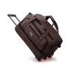 Three-Size Extensible Foldable Rolling Travel Bag Brown · reference 2 color SKU reference