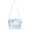 Tie-Dye Mini Crossbody Bag with Plush Bear Charm Color option 01 color SKU reference