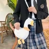 Plush Duck-Shaped Mini Crossbody Bag Character option 01 color SKU reference