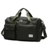 Oxford Travel Duffel with Shoe and Wet-Dry Compartments Black color SKU reference