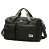 Oxford Travel Duffel with Shoe and Wet-Dry Compartments Green color SKU reference
