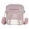Cat-Embroidered Nylon Mini Crossbody Bag Color option 04 color SKU reference
