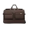 Large-Capacity Rolling Travel Backpack with Tear-Resistant Construction Brown · reference 1 color SKU reference