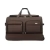 Large-Capacity Rolling Travel Backpack with Tear-Resistant Construction Brown · reference 2 color SKU reference