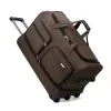 Large-Capacity Rolling Travel Backpack with Tear-Resistant Construction Brown · reference 3 color SKU reference