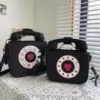 Novelty Phone-Shaped PU Crossbody Bag Design option 05 color SKU reference