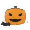 Pumpkin-Shaped PU Halloween Mini Crossbody Bag Pumpkin design option 03 color SKU reference