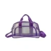Two-Size Clear PVC Event Tote with Crossbody Carry SKU option 02 SKU overview reference